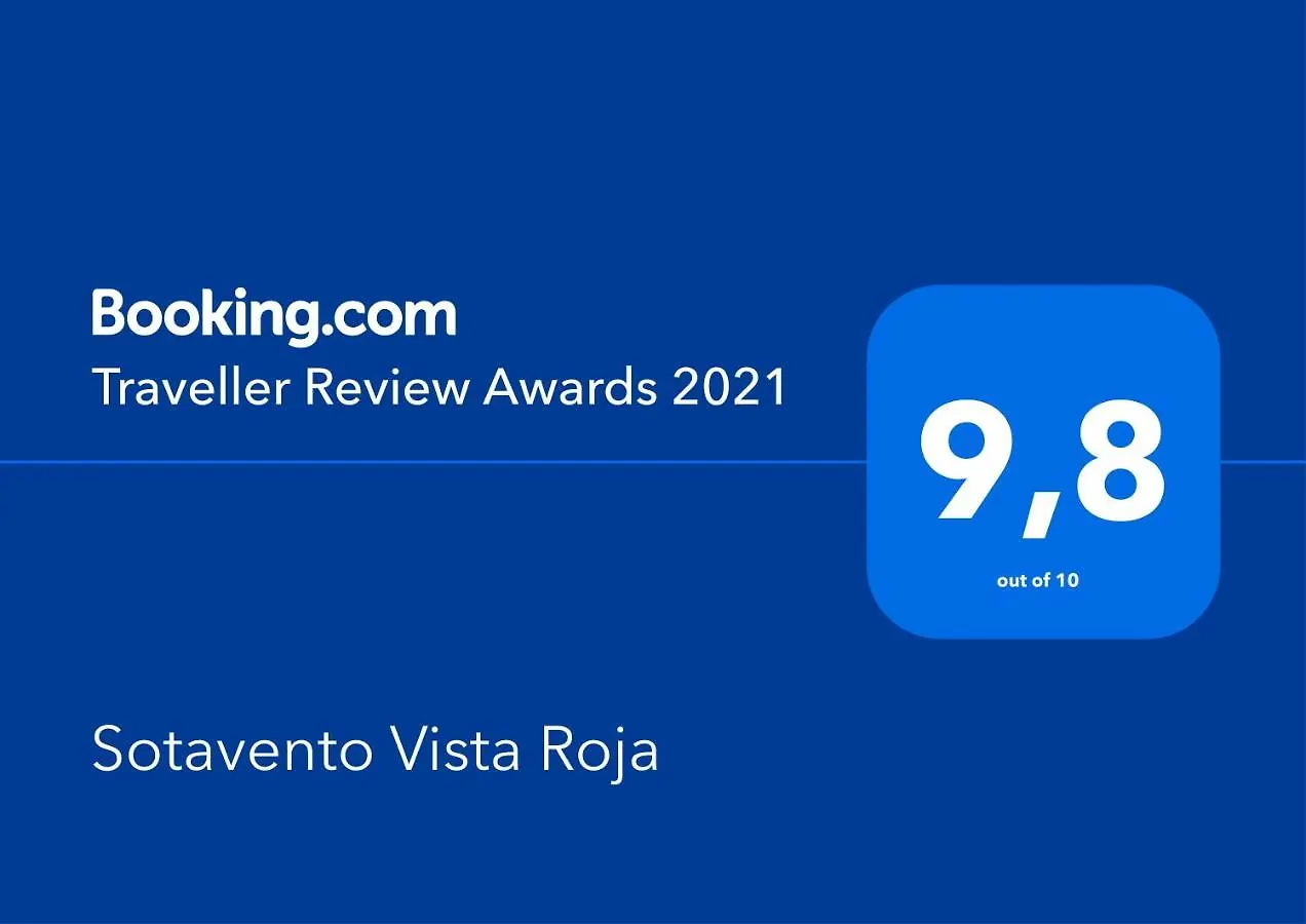 Sotavento Vista Roja Apartamento La Tejita